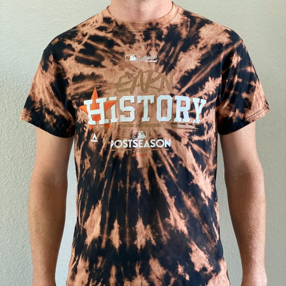 Astros "Earn History" 2017 Post Season Tie Dye